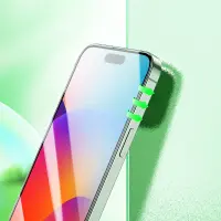 Tempered Glass Hoco Premium Series G16 Full Screen HD 5D Large Arc 0.4mm 9H for Apple iPhone 15 Pro 10pcs