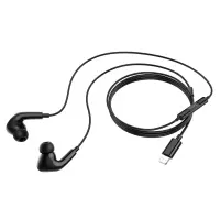 Hands Free Hoco M111 Max Primero Series Earphones Stereo Lightning Black 1.2m