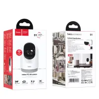 Hoco D1 Indoor PTZ HD Camera with Horizontal Viewing Angle 355° Vertical Viewing Angle 110° and Micro SD Port up to 128GB