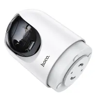 Hoco D1 Indoor PTZ HD Camera with Horizontal Viewing Angle 355° Vertical Viewing Angle 110° and Micro SD Port up to 128GB