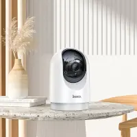 Hoco D1 Indoor PTZ HD Camera with Horizontal Viewing Angle 355° Vertical Viewing Angle 110° and Micro SD Port up to 128GB