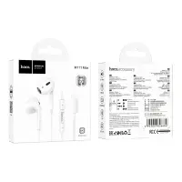 Hands Free Hoco M111 Max Primero Series Earphones Stereo Lightning White 1.2m