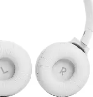 Bluetooth Stereo JBL JBLT510  Over-ear Pure Bass Sound Multipoint 40hr Support Voice Assistant White