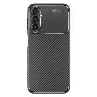 Case Ancus AutoFocus Carbon Fiber για Samsung SM-A245F Α24 4G Black