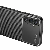 Case Ancus AutoFocus Carbon Fiber για Samsung SM-A245F Α24 4G Black