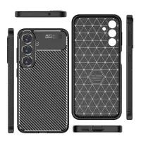 Case Ancus AutoFocus Carbon Fiber για Samsung SM-S921B Galaxy S24 5G Black