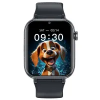 Smartwatch Maxcom FW59 4G GPS IP65 670mAh with 1.85” IPS 20mm Silicon Band and SOS Button Black