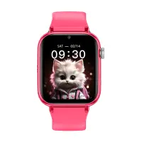 Smartwatch Maxcom FW59 Kiddo 4G GPS IP65 670mAh with 1.85” IPS 20mm Silicon Band and SOS Button Ροζ