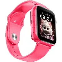 Smartwatch Maxcom FW59 Kiddo 4G GPS IP65 670mAh with 1.85” IPS 20mm Silicon Band and SOS Button Ροζ