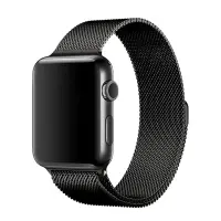 Watchband Noozy 42/44/45/49mm for Apple Watch 1/2/3/4/5/6/7/8/9/se/ultra 1/ultra 2 Black Metal Band