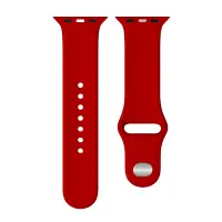 Watchband Noozy 42/44/45/49mm for Apple Watch 1/2/3/4/5/6/7/8/9/se/ultra 1/ultra 2 Red Silicon Band