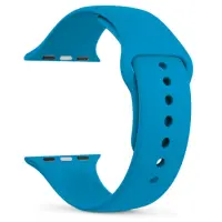 Watchband Noozy 42/44/45/49mm for Apple Watch 1/2/3/4/5/6/7/8/9/se/ultra 1/ultra 2 Blue Silicon Band