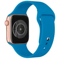 Watchband Noozy 42/44/45/49mm for Apple Watch 1/2/3/4/5/6/7/8/9/se/ultra 1/ultra 2 Blue Silicon Band