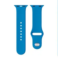 Watchband Noozy 42/44/45/49mm for Apple Watch 1/2/3/4/5/6/7/8/9/se/ultra 1/ultra 2 Blue Silicon Band