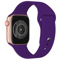 Watchband Noozy 42/44/45/49mm for Apple Watch 1/2/3/4/5/6/7/8/9/se/ultra 1/ultra 2 Purple Silicon Band