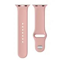 Watchband Noozy 42/44/45/49mm for Apple Watch 1/2/3/4/5/6/7/8/9/se/ultra 1/ultra 2 Pink Silicon Band