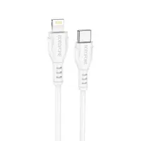 Data Cable Borofone BX51 Triumph USB-C to Lightning 12W 2.4A 1m White