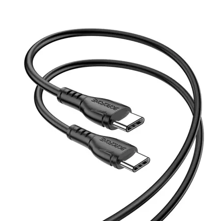 Data Cable Borofone BX51 Triumph USB-C to USB-C 60W 1m Black