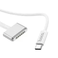 Magnetic Charging Cable Hoco X103 USB-C to Mag3 140W with Braided Cable 2m White