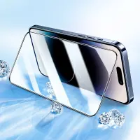 Tempered Glass Hoco Premium Series A35 120CC Large Arc Dustproof 0.4mm 2.5D Anti-Fall για Apple iPhone 15 Pro Max