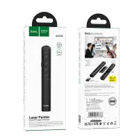 Laser Pointer Hoco GM200 Smart PPT Page Turning Pen with Magnetic USB Absortion and Red Light 100m Distance Cover Black