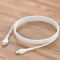 Data Cable Hoco X37 Cool Power USB-C to USB-C Fast Charging 60W 3A White 1m