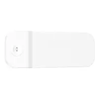 Wireless Charger Pad CQ5 Step 3-in-1 22.5W 3A with Ability for Charging Three QI Compliant Devices Slim White