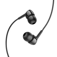 Hands Free Hoco M99 Celestial Universal Earphones Hi-Fi Stereo 3.5mm Black 1.2m