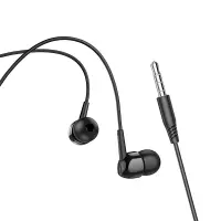 Hands Free Hoco M99 Celestial Universal Earphones Hi-Fi Stereo 3.5mm Black 1.2m