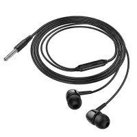 Hands Free Hoco M99 Celestial Universal Earphones Hi-Fi Stereo 3.5mm Black 1.2m