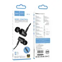 Hands Free Hoco M112 Story Universal Earphones Hi-Fi Stereo 3.5mm Black 1.2m