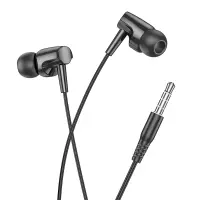 Hands Free Hoco M112 Story Universal Earphones Hi-Fi Stereo 3.5mm Black 1.2m