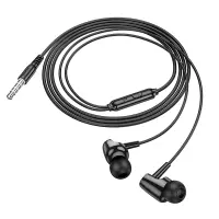 Hands Free Hoco M112 Story Universal Earphones Hi-Fi Stereo 3.5mm Black 1.2m