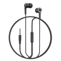 Hands Free Hoco M104 Gamble Universal Earphones Hi-Fi Stereo 3.5mm Black 1.2m