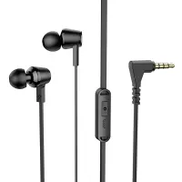 Hands Free Hoco M86 Oceanic Universal Earphones Deep Bass Stereo 3.5mm Black 1.2m