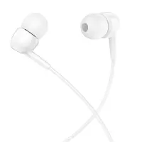 Hands Free Hoco M99 Celestial Universal Earphones Hi-Fi Stereo 3.5mm White 1.2m