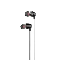 Hands Free Hoco M107 Discoverer Universal Earphones 3.5mm Black 1.2m