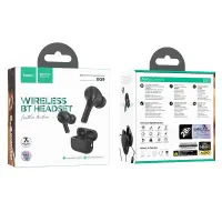 Wireless Hands Free Hoco EQ9 Duke TWS V5.3 320mAh 7h Talk Time with LED display and Siri Compatible Black