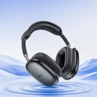 Wireless Stereo Headphone Hoco W35 Air Triumph V5.3 400mAh with Micro SD & AUX Ports and Control Buttons Black