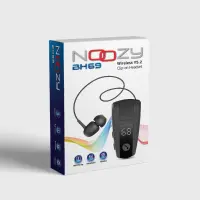 Bluetooth Hands Free Noozy Roller BH69 Bluetooth V.5.2 withLED Screen Vibration Alert Multi Pairing Black