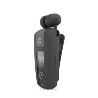 Bluetooth Hands Free Noozy Roller BH69 Bluetooth V.5.2 withLED Screen Vibration Alert Multi Pairing Black