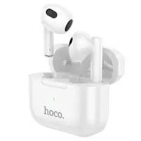 Wireless Hands Free Hoco EW30 Intelligent V.5.3 300mAh with Master/Slave Switch and 3.5h Talk Time White