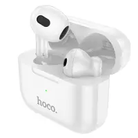 Wireless Hands Free Hoco EW30 Intelligent V.5.3 300mAh with Master/Slave Switch and 3.5h Talk Time White