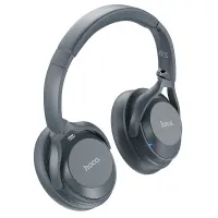 Wireless Stereo Headphone Hoco W37 Sound V5.3 500mAh AUX port Active Noise Cancellation Smoky Blue