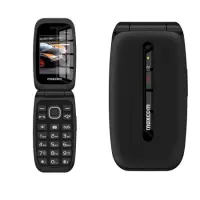 Maxcom Comfort MM828 2.4" 4G with Camera, Radio and Emergency Button 1200 mAh Black