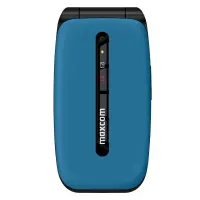 Maxcom Comfort MM828 2.4" 4G with Camera, Radio and Emergency Button 1200 mAh Blue