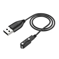 Charger Hoco for Y7 Pro Smart watch with 2 pin Black