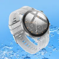 Smartwatch Hoco Y7 Pro IP67                with Call Function Silicon Band Silver