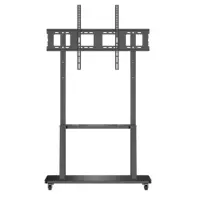 Wheeled TV Flor Stand Noozy Y806-1  for 42'' - 85'' VESA from 200x200mm to900x600mm Maximum weight capacity 100kg