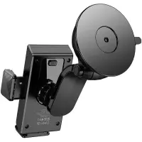 Car Mount Hoco HW22 Precious with Wireless Fast Charger up to 15W USB Black 4.5"-7"